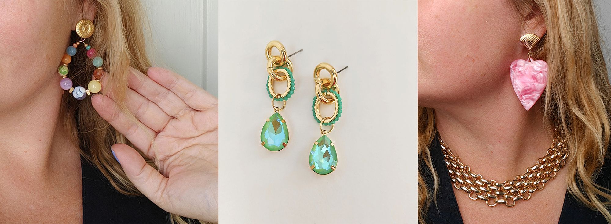How to wear heavy earrings without damaging your earlobes