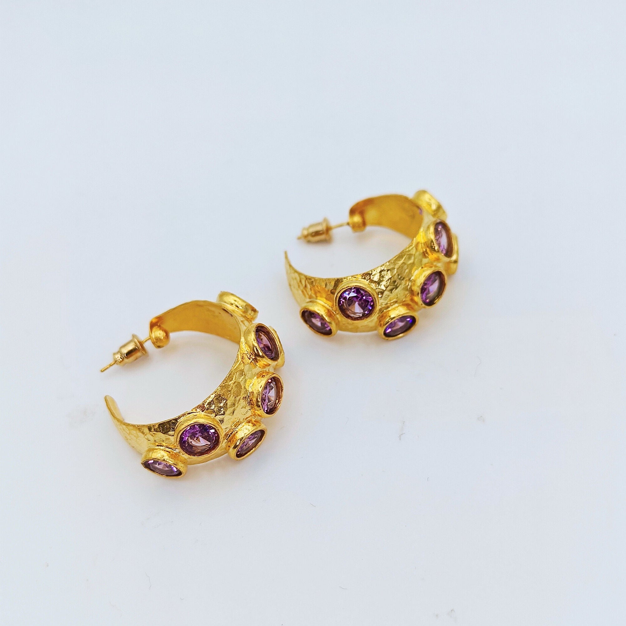 Simone PURPLE - earrings