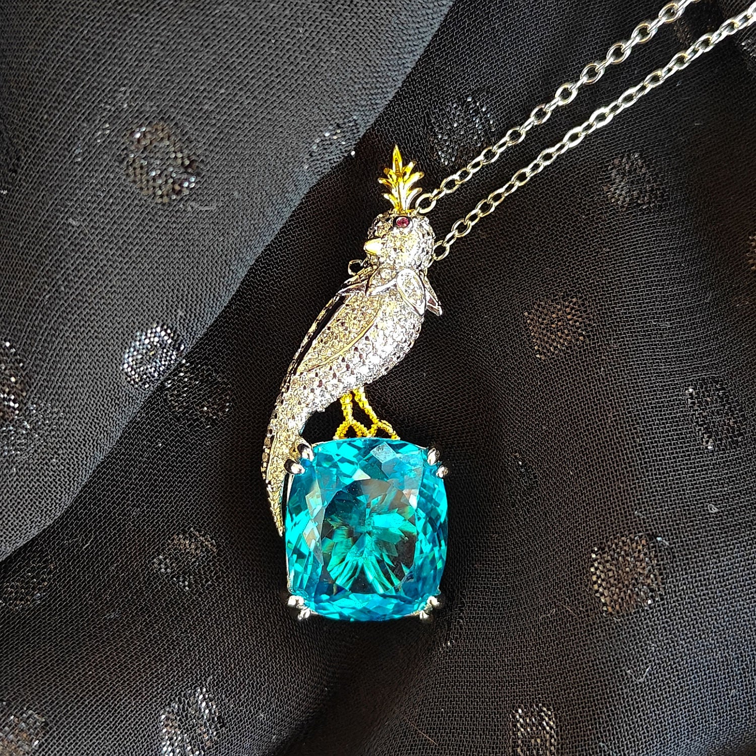 Audrey ICE BLUE - necklace