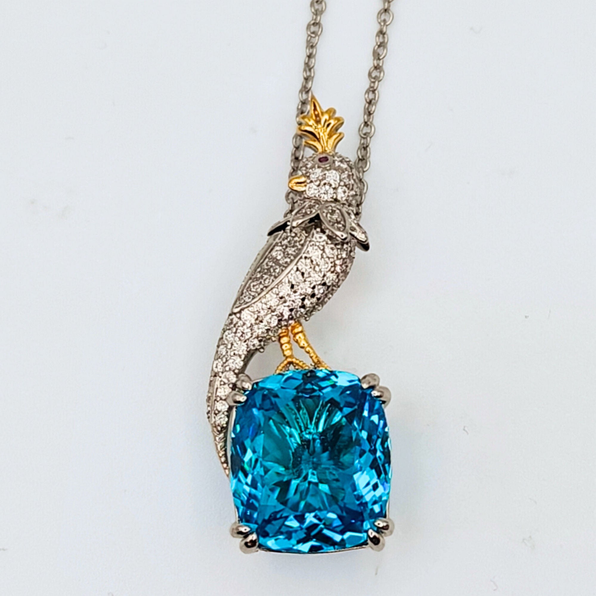 Audrey ICE BLUE - necklace