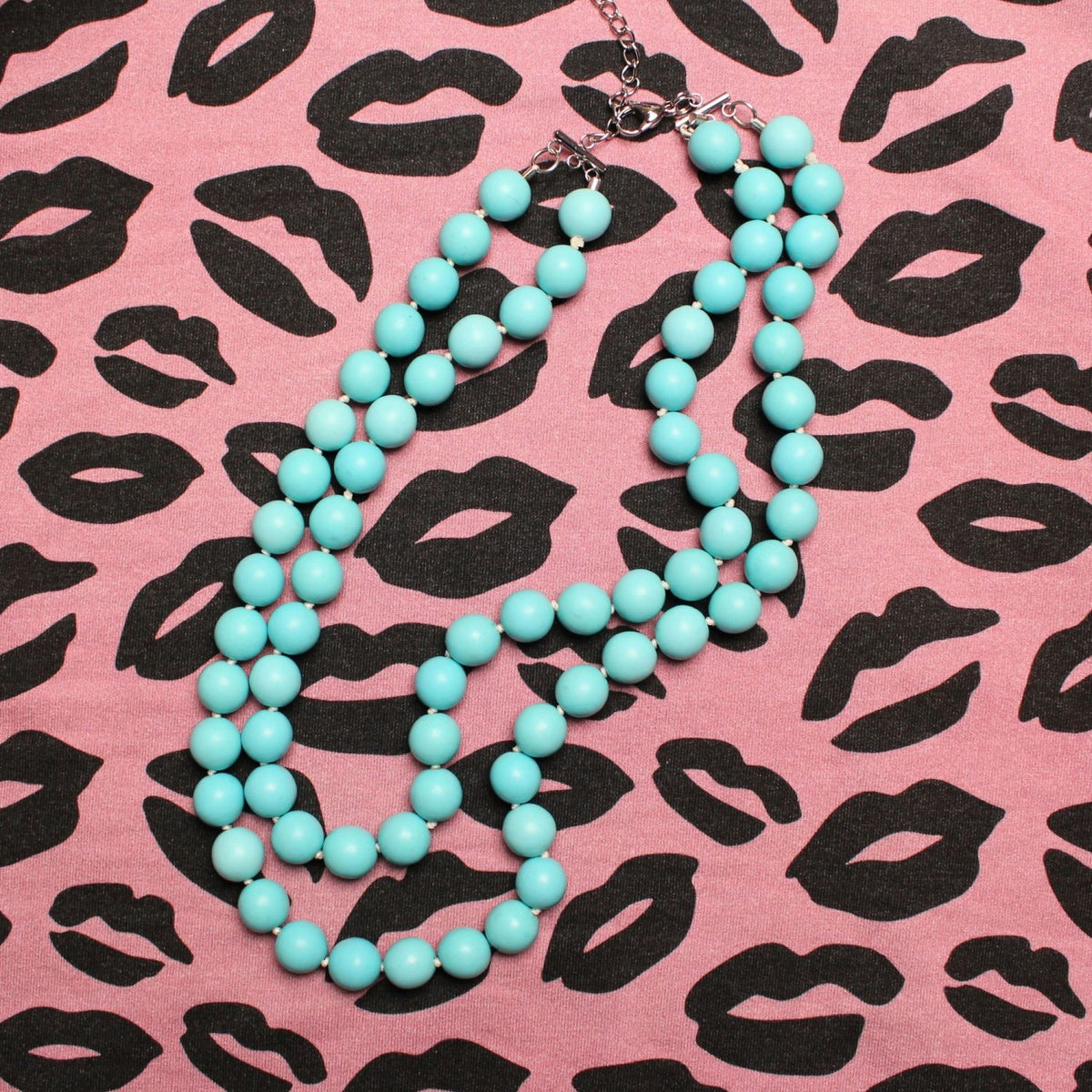 Luna Turquoise double - necklace