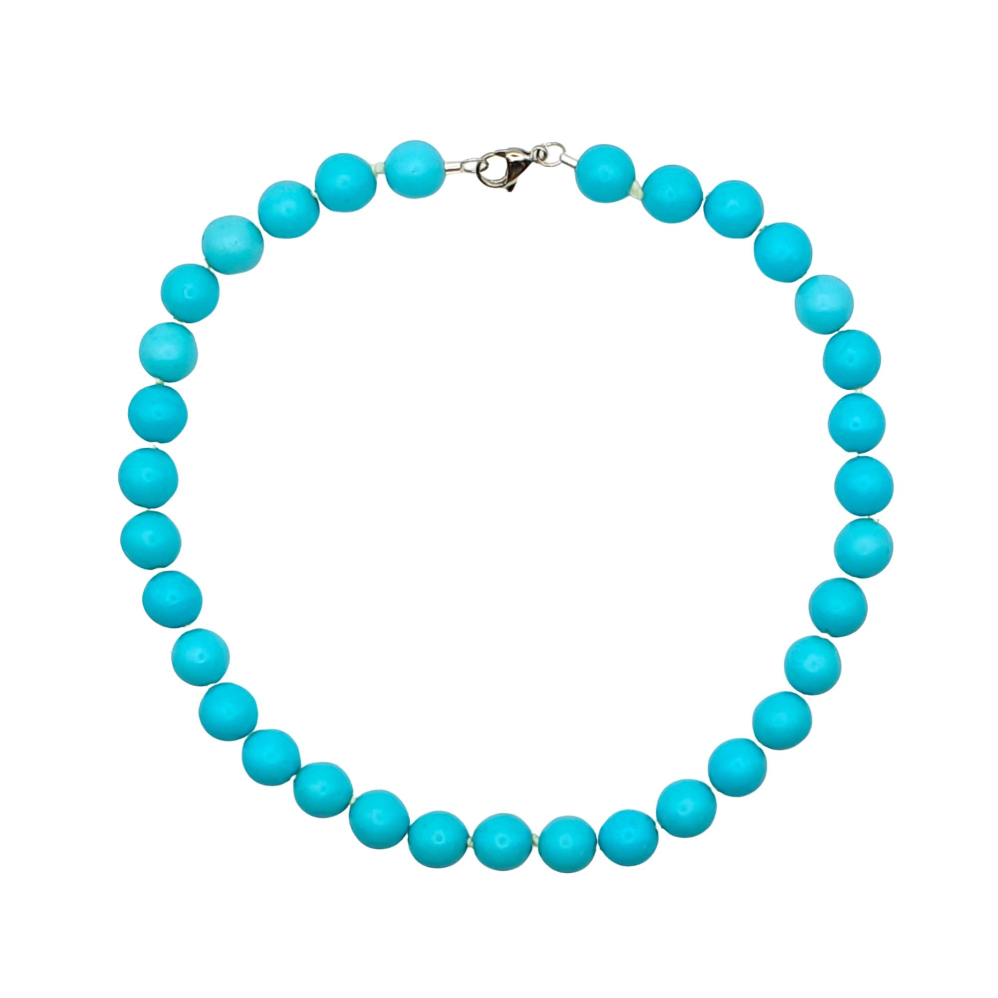 Luna Turquoise kort - halsband