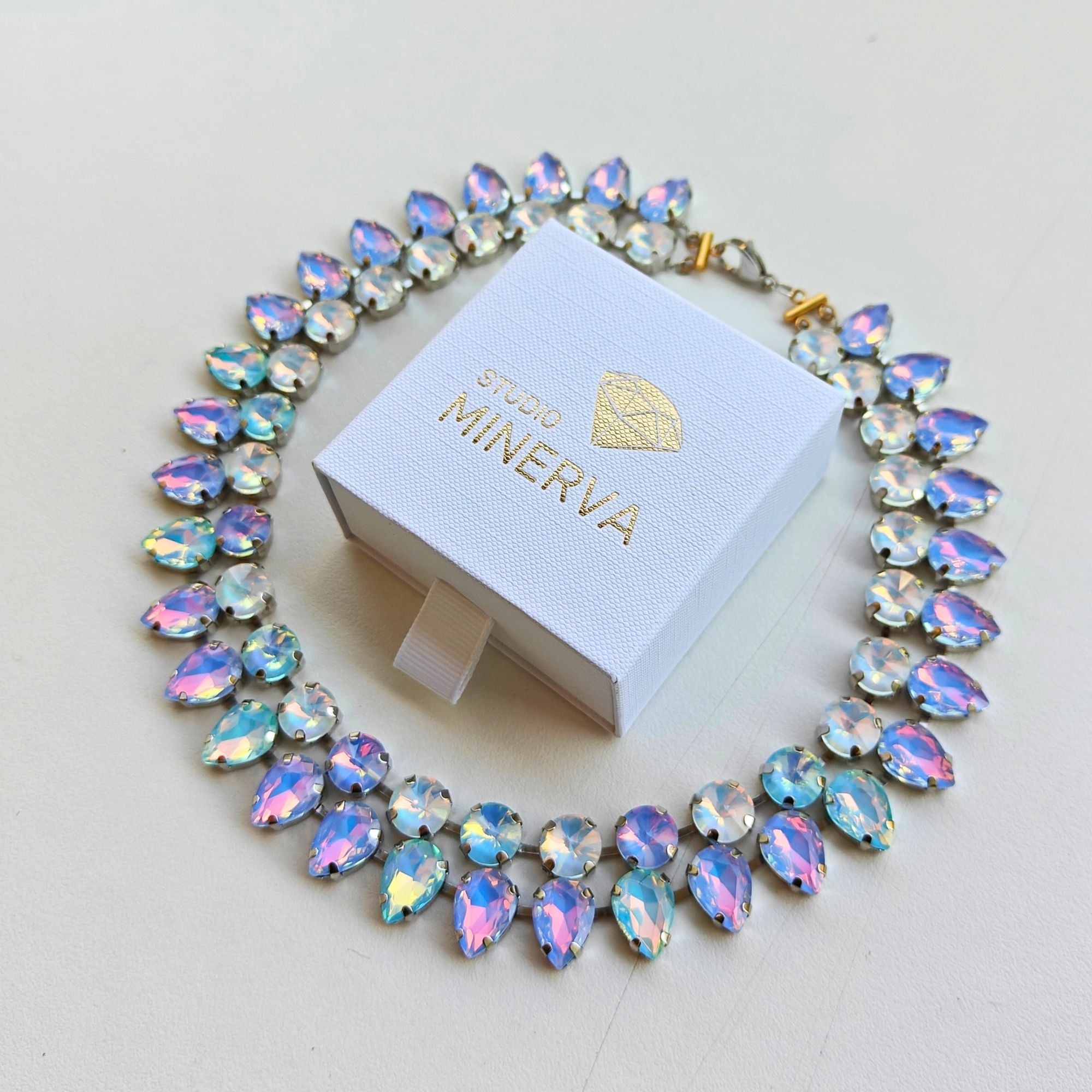 Sara Blue Jasmine - necklace