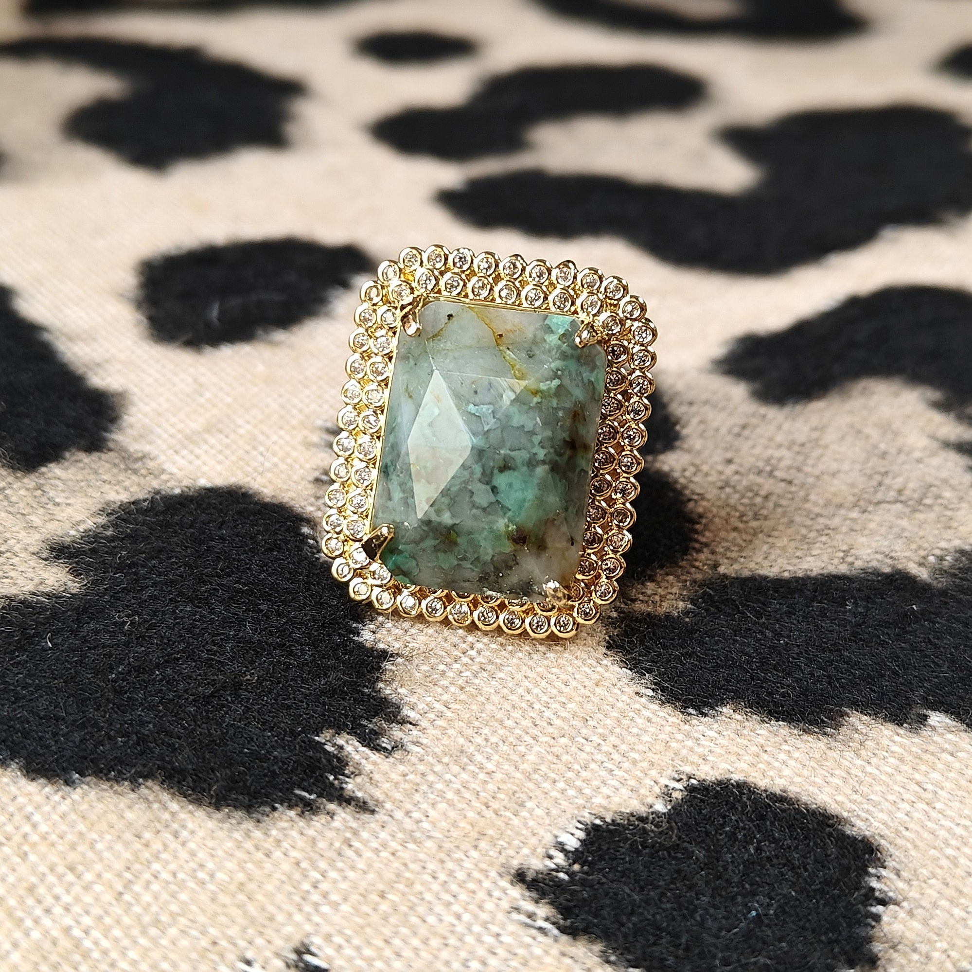 Milan Antonias ring GRÖN - ring