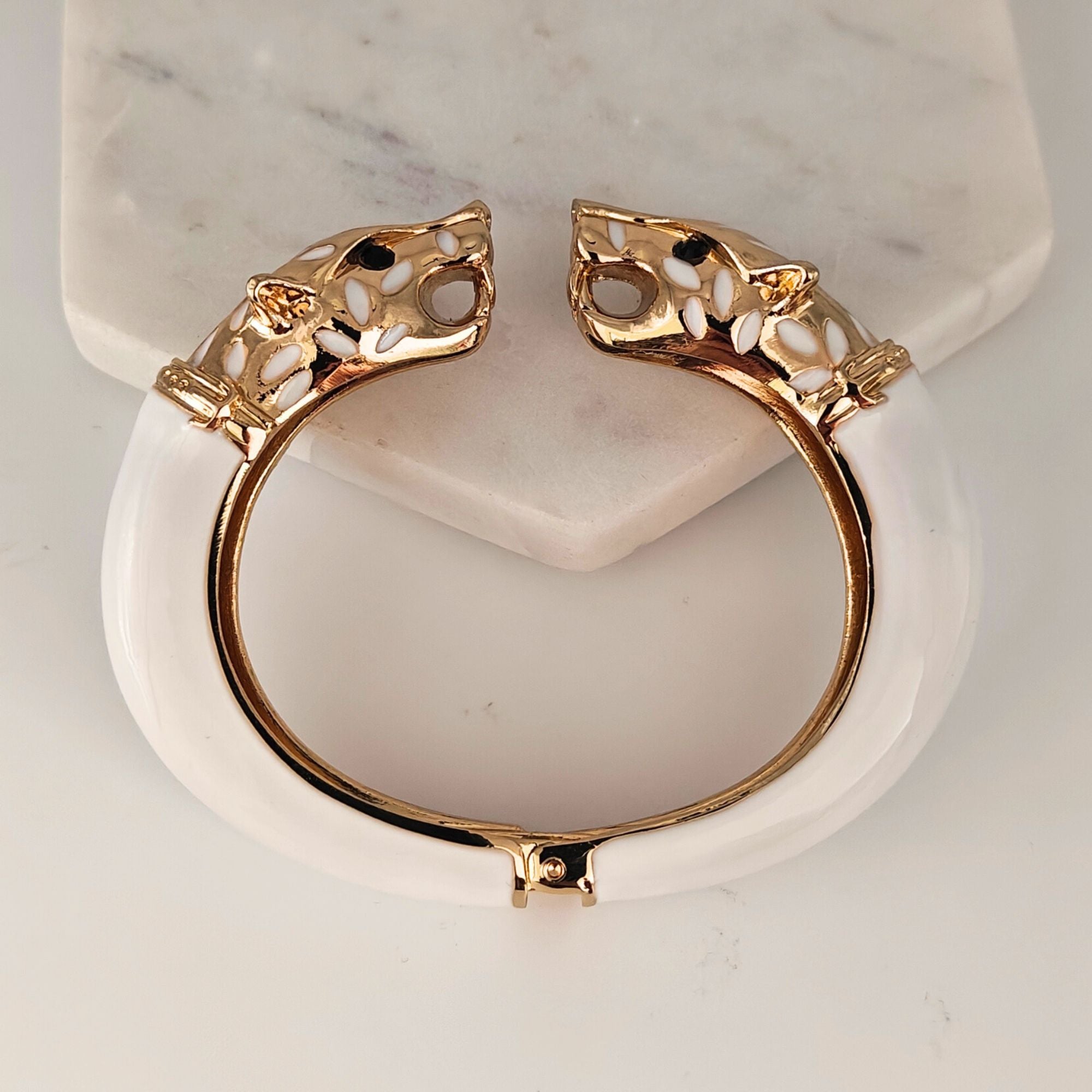 Leopard WHITE - bangle