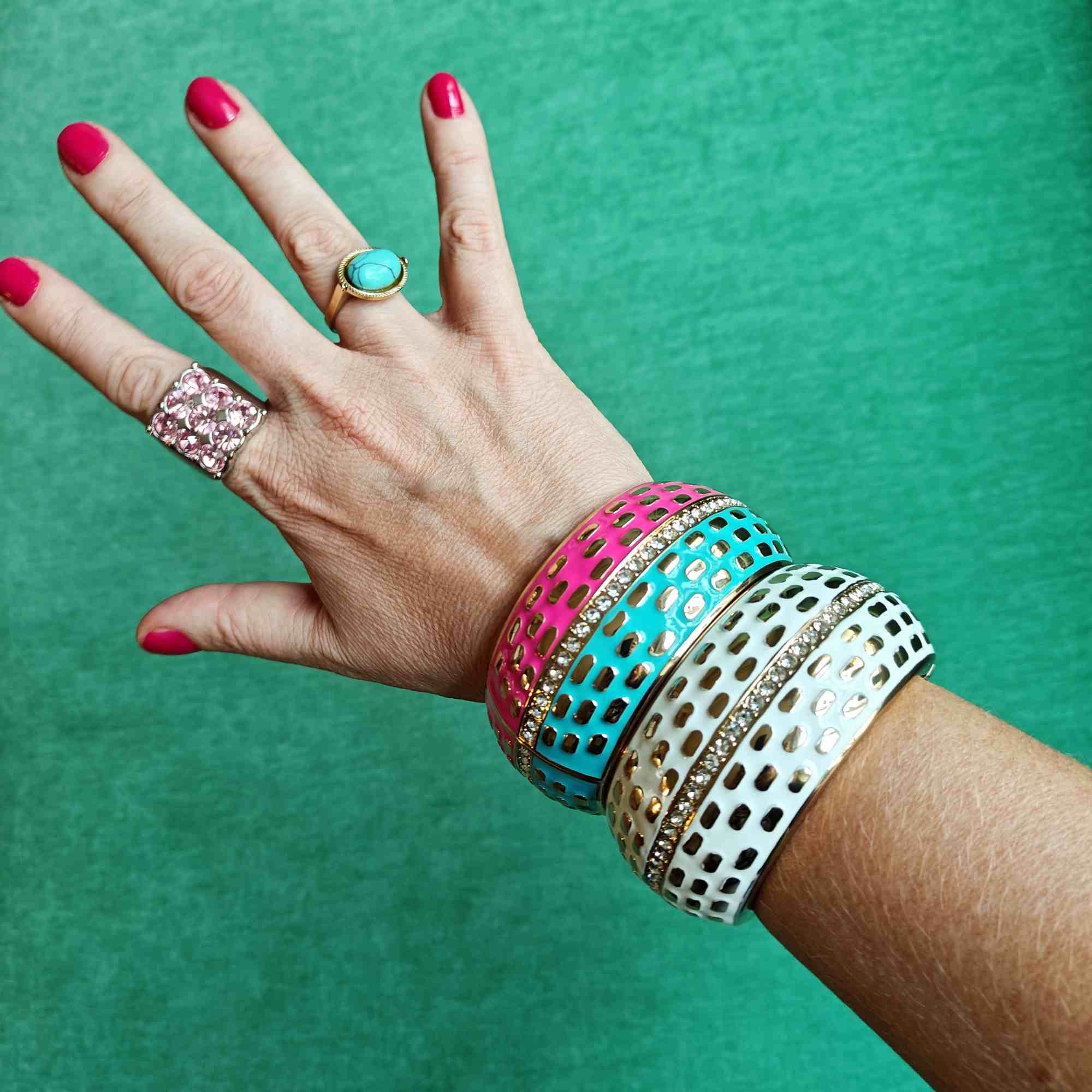 Beach house bangle PINK/BLUE - bangle