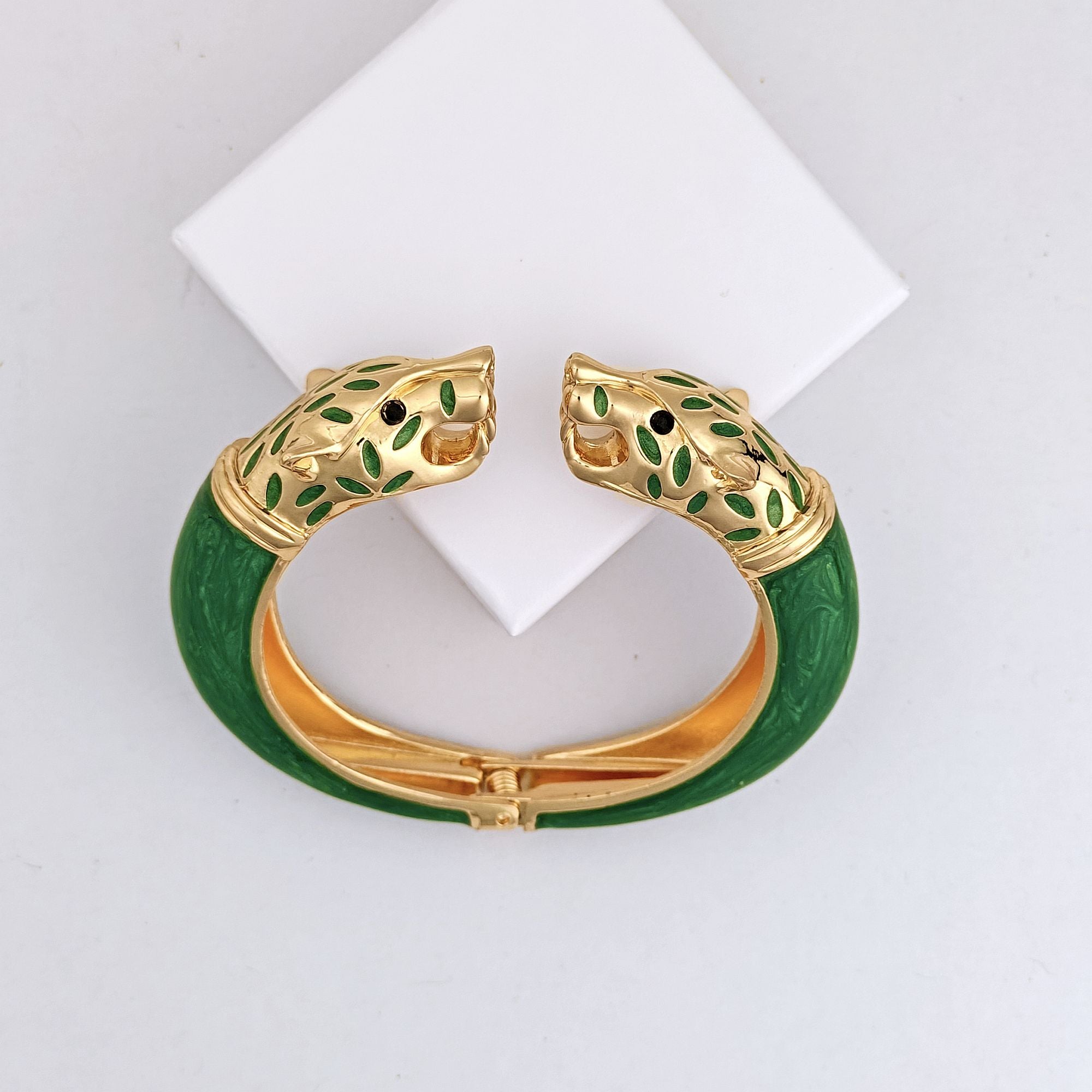 Leopard GREEN - bangle
