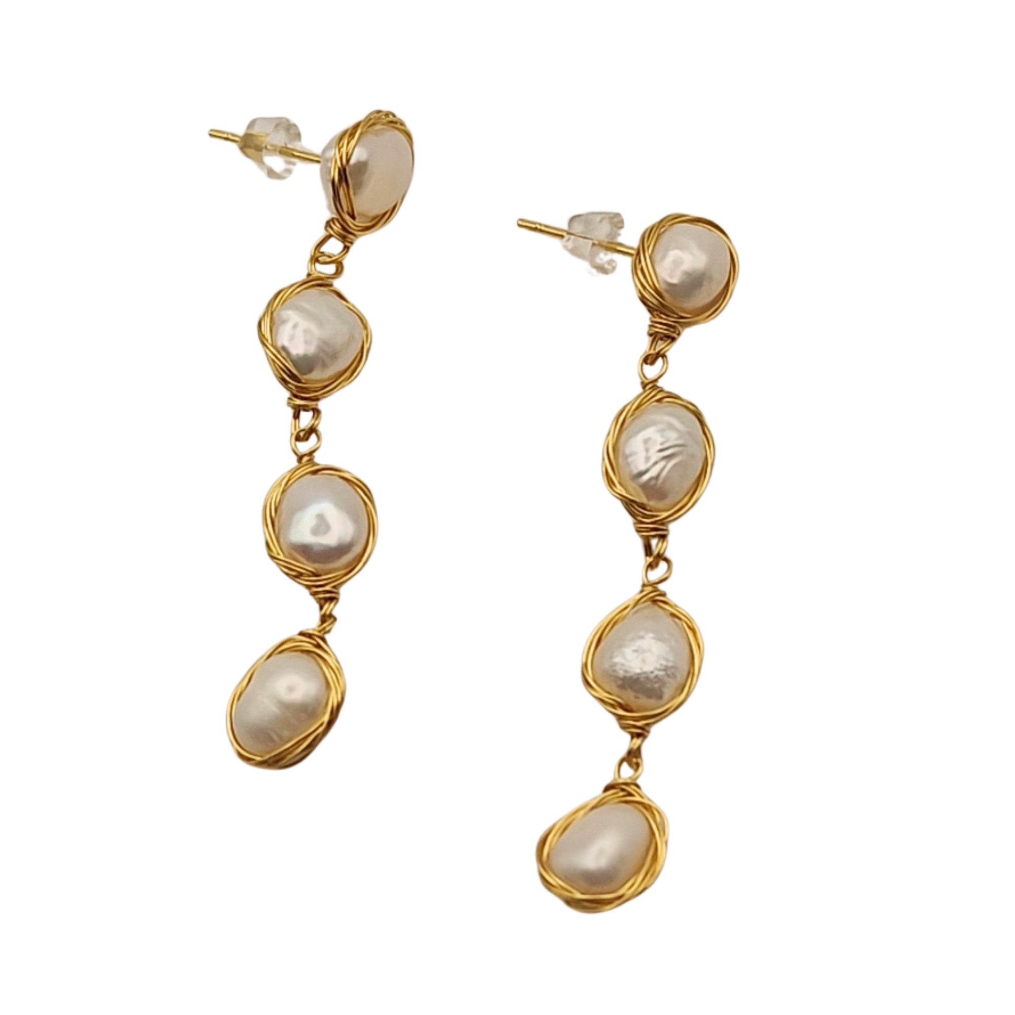 Artemis WHITE - earrings