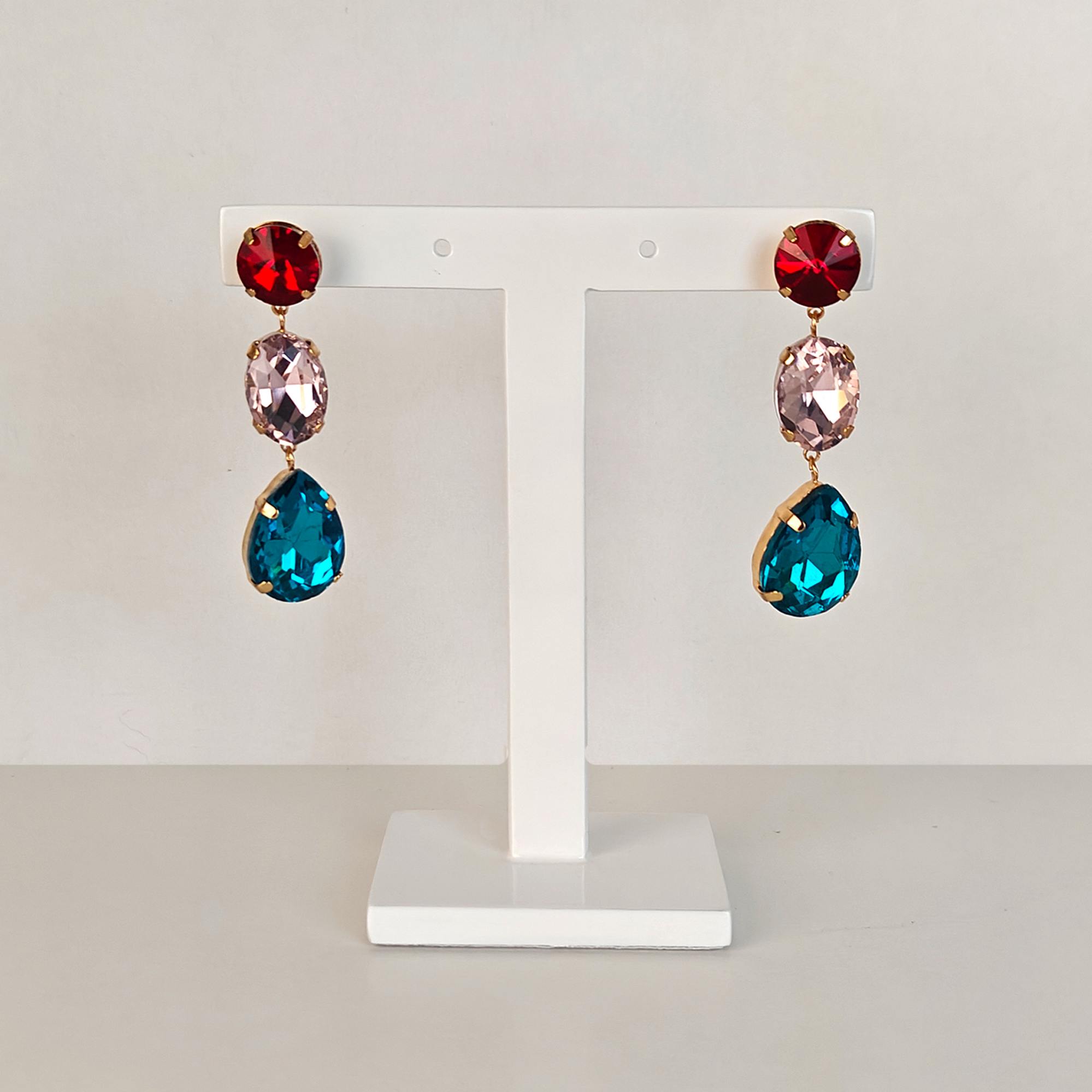 Caroline BLUE - earrings