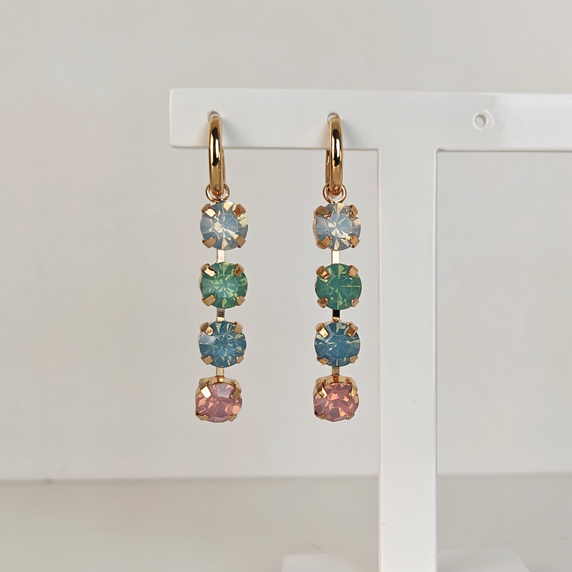 Dots RAINBOW - earrings