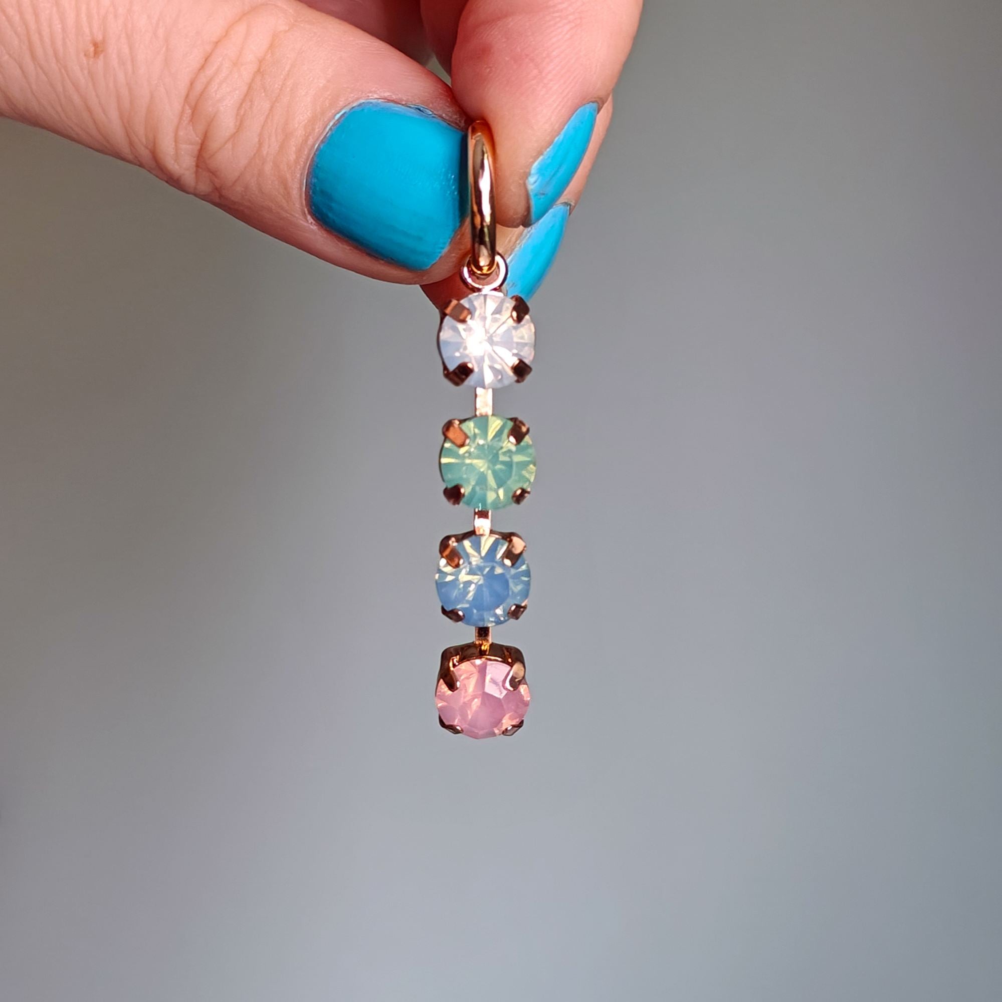 Dots RAINBOW - earrings