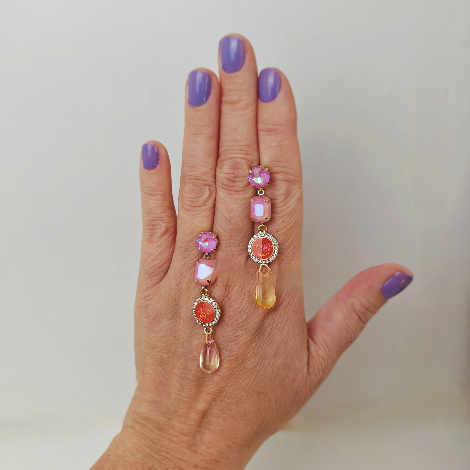 Fruitsalad ORANGE - earring