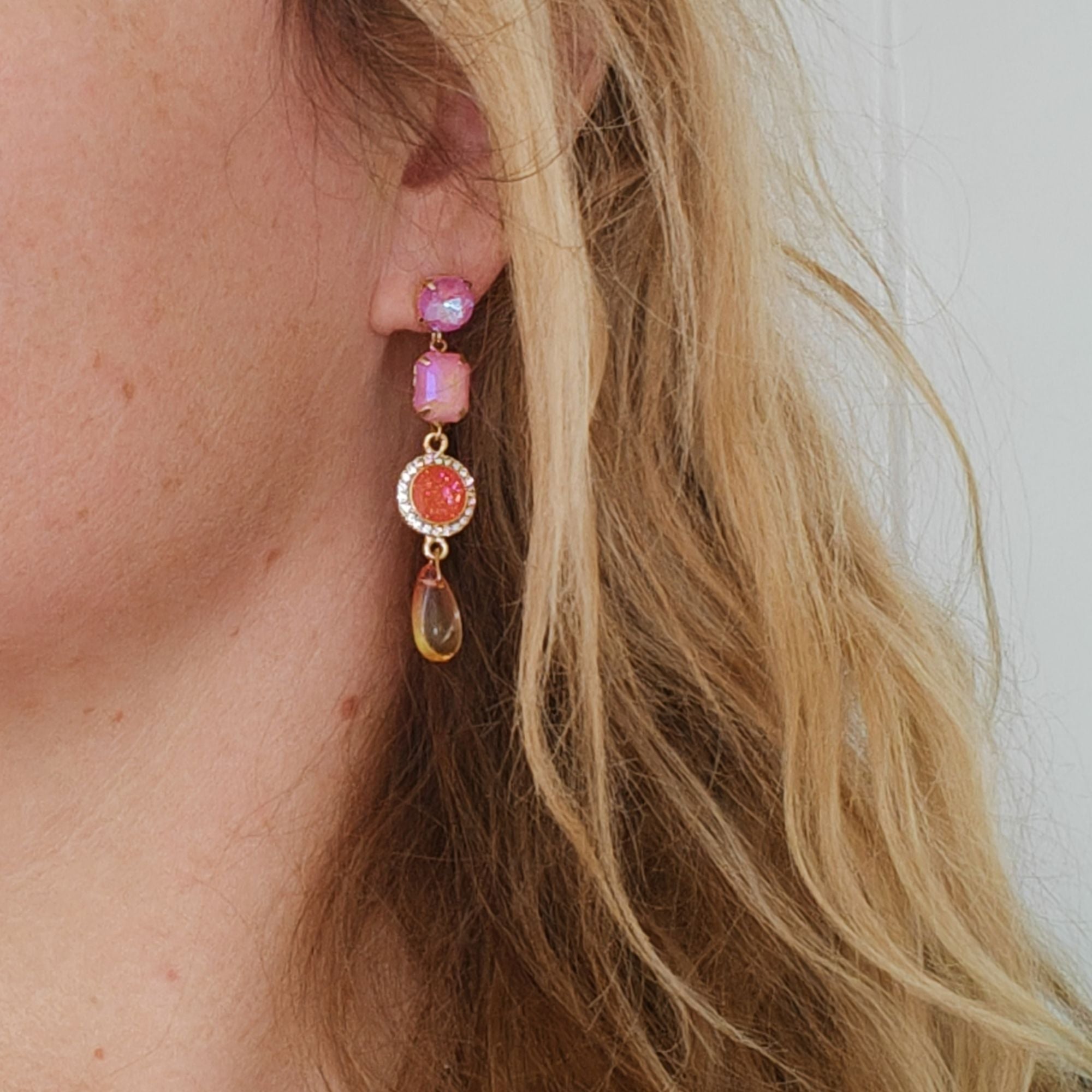 Fruitsalad ORANGE - earring