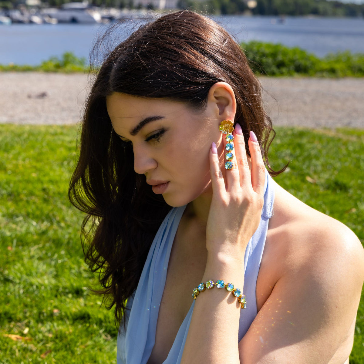 Chiara smyckesset - armband och örhängen