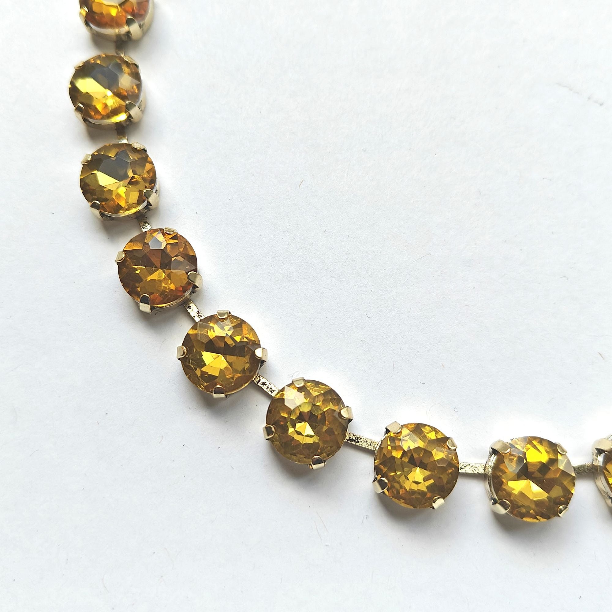 Anna W golden YELLOW - necklace