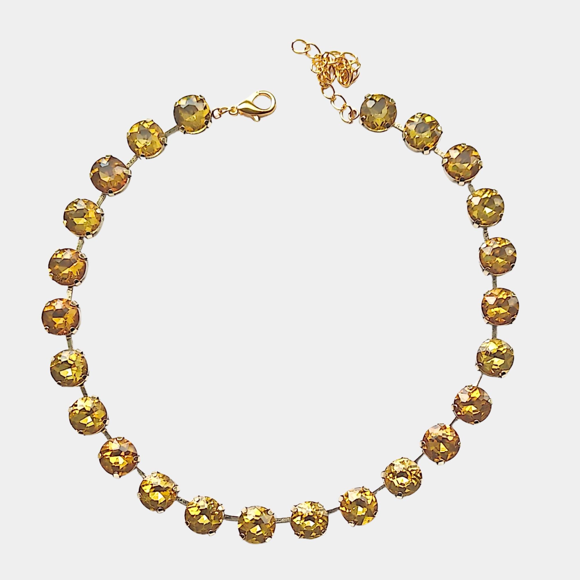 Anna W golden YELLOW - necklace