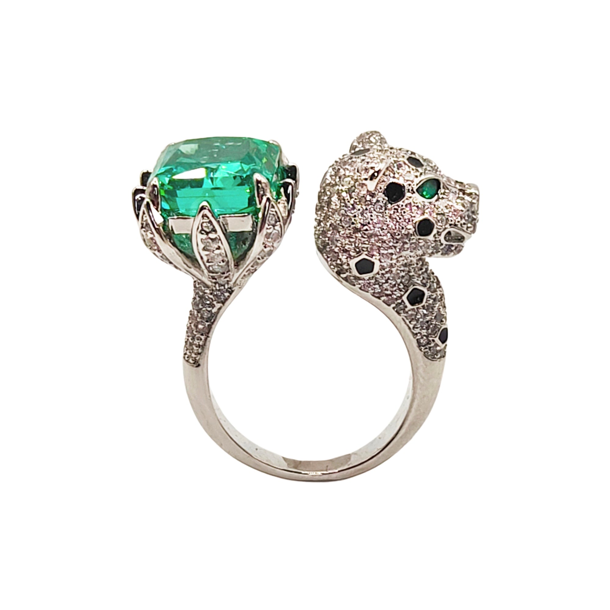 Leopard GREEN - ring