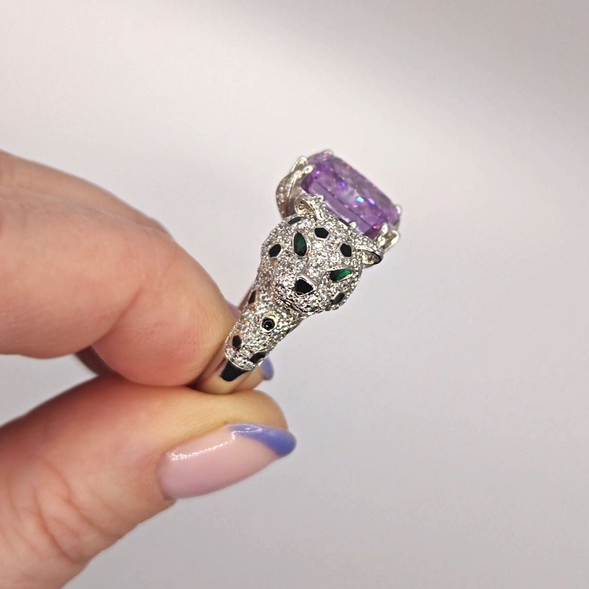 Leopard GREEN - ring