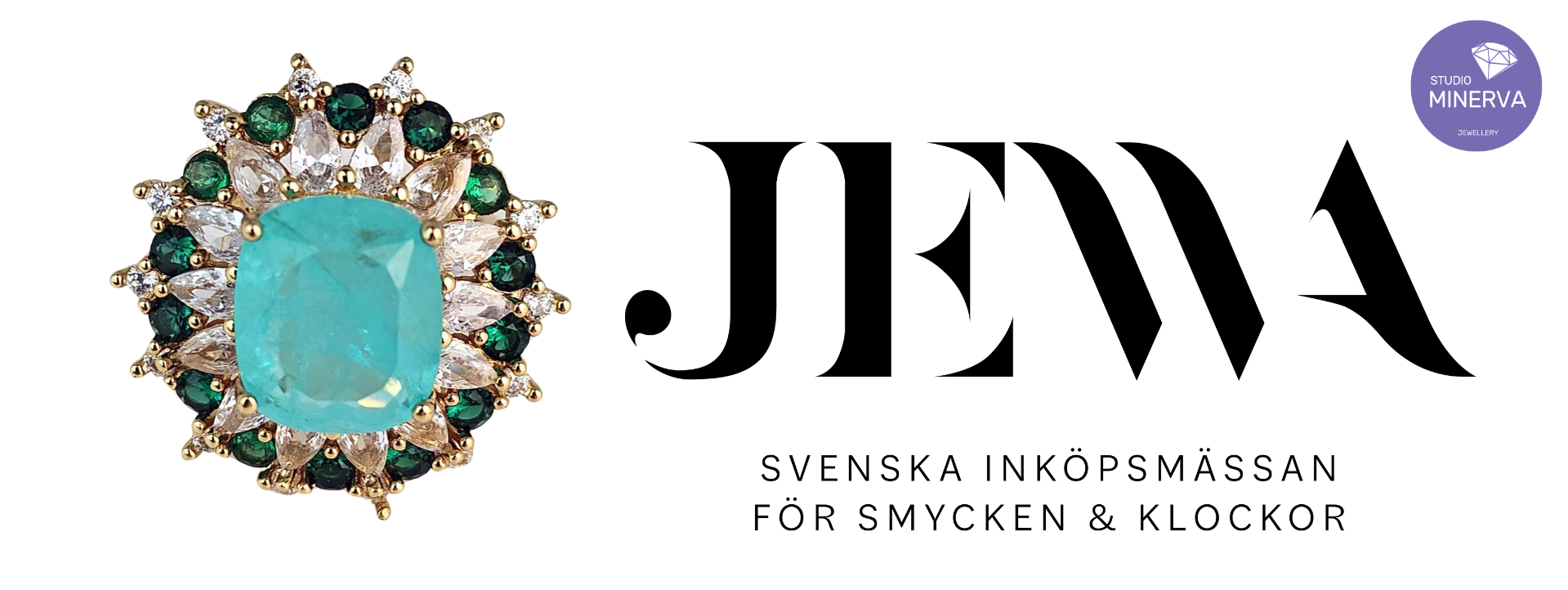 Studio Minerva jewellery exhibits at JEWA 2026