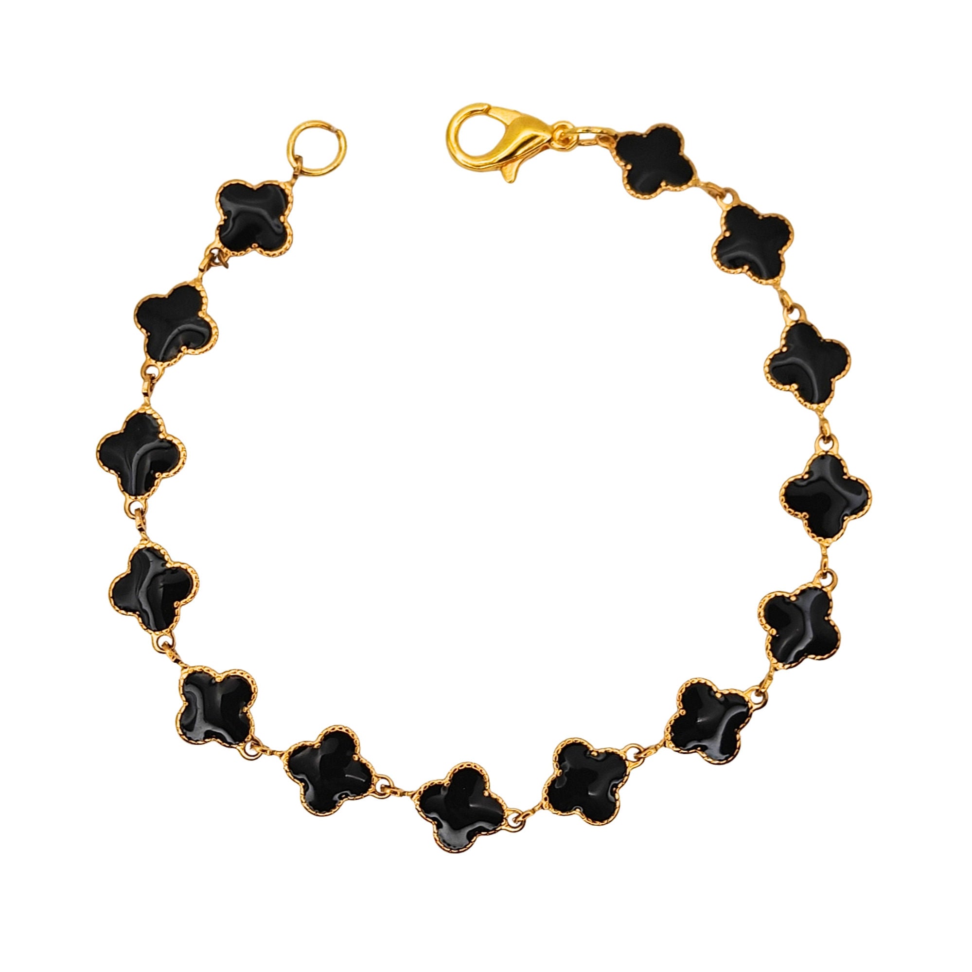 Trifolium Noir BLACK -bracelet