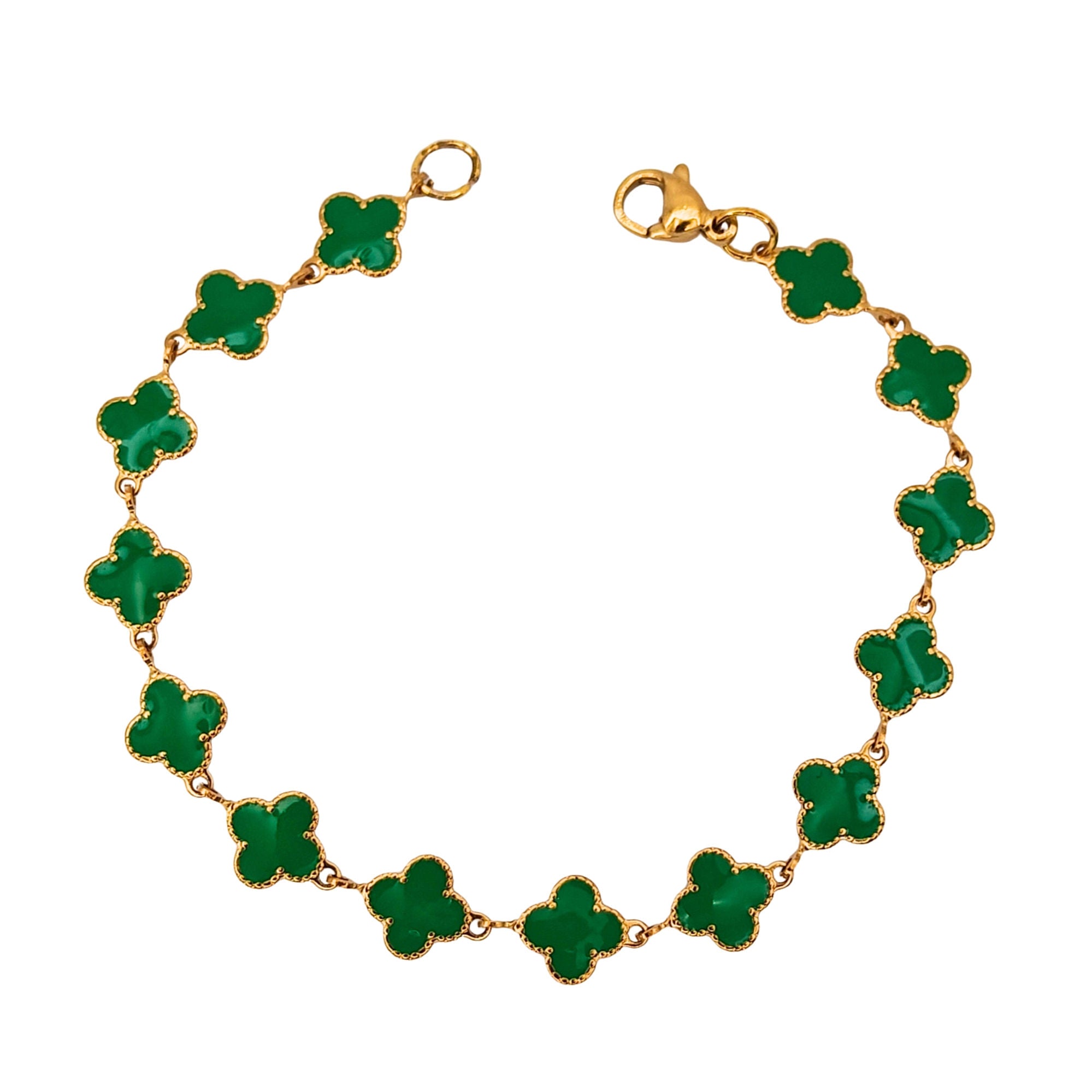 Trifolium Olive - bracelet