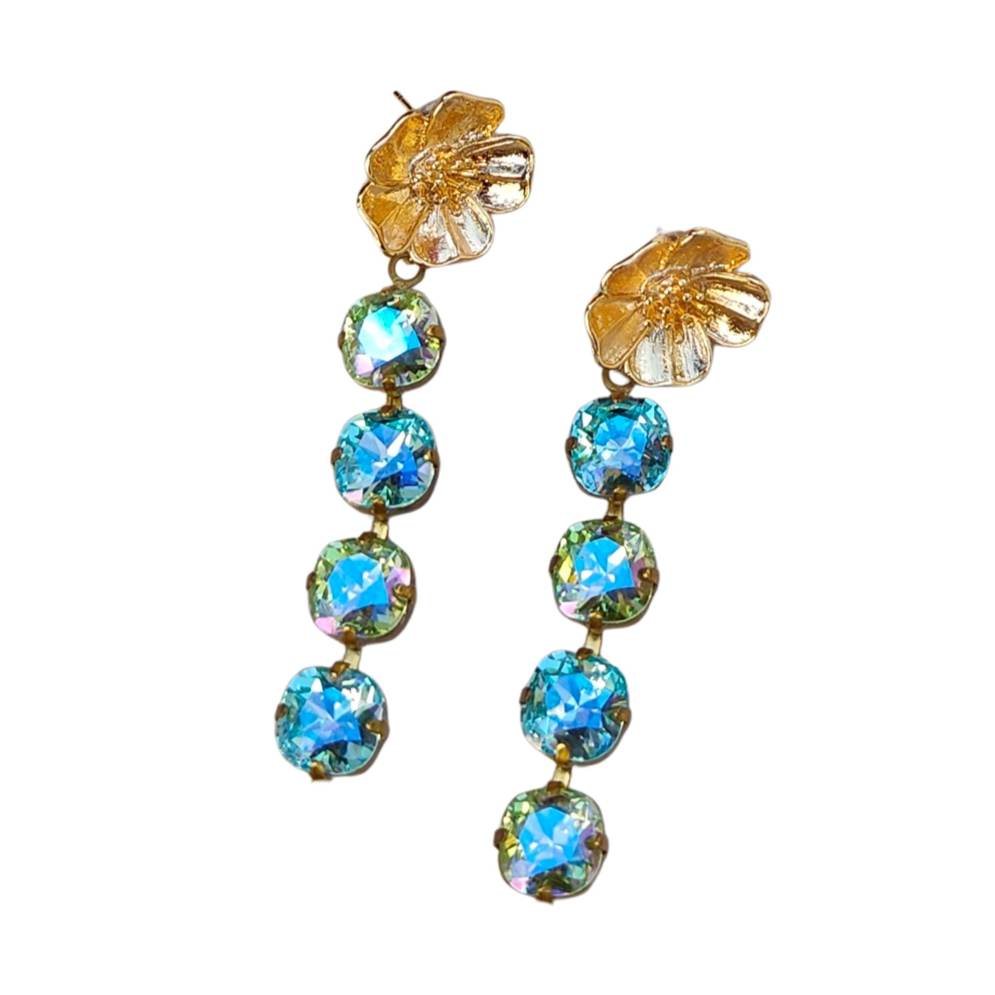 Chiara jewelry set - bracelet and earrings