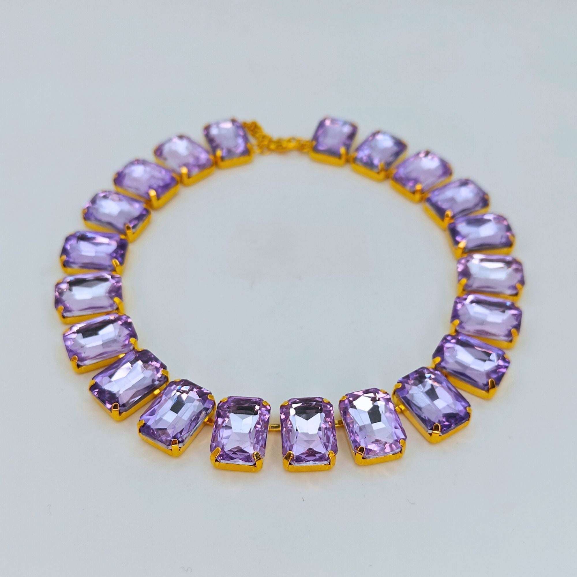 Anna W quad LAVENDEL - halsband