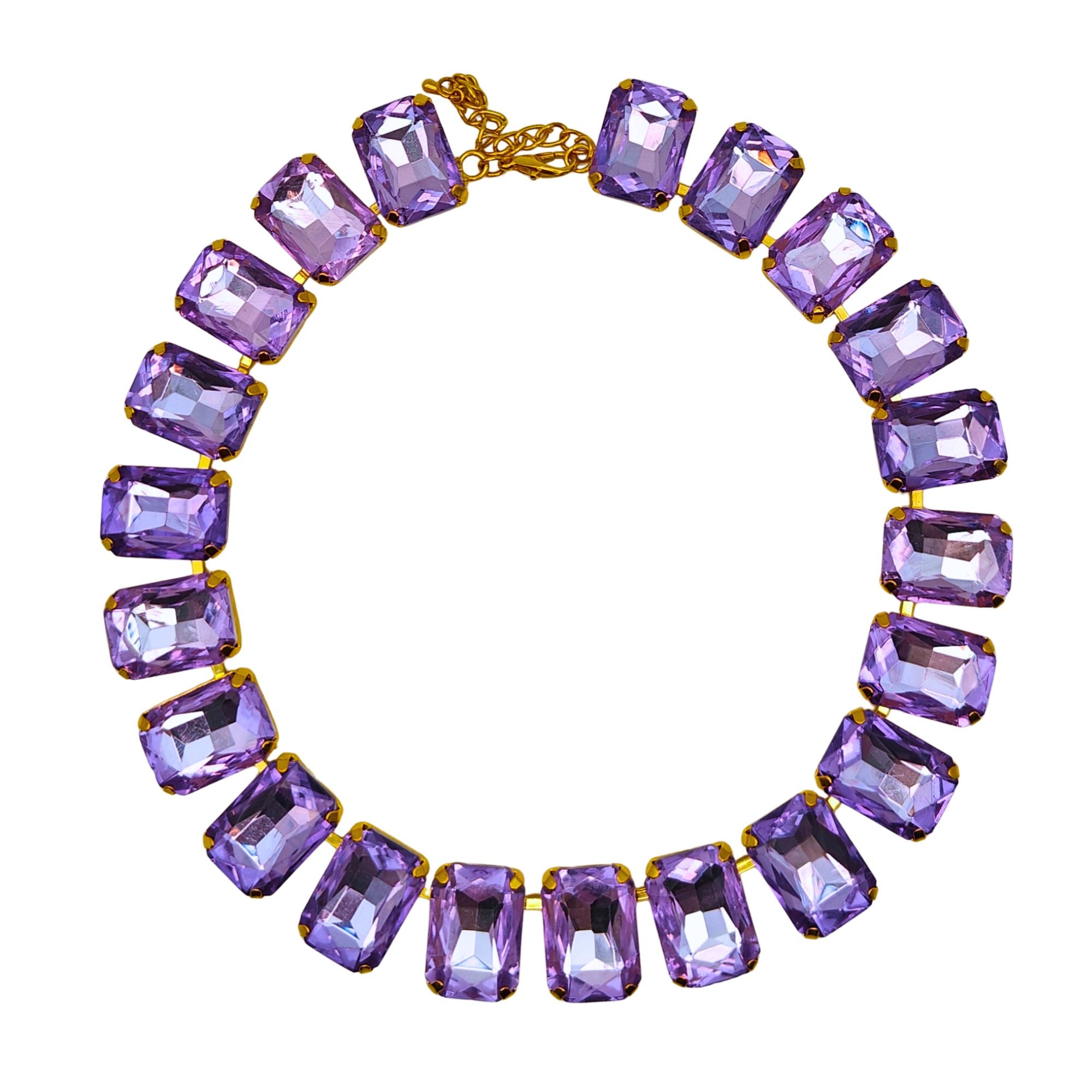Anna W quad LAVENDEL - halsband