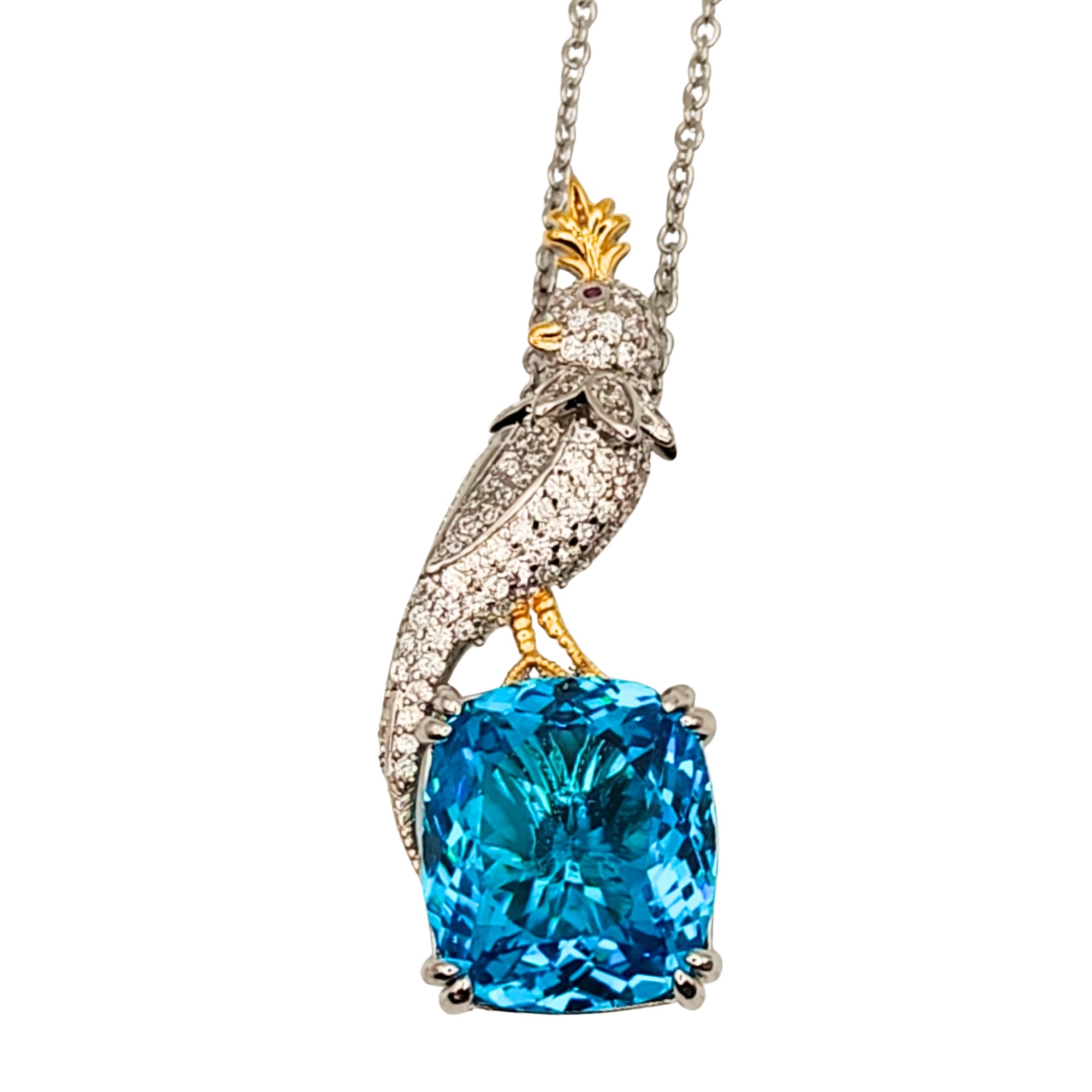 Audrey ICE BLUE - necklace