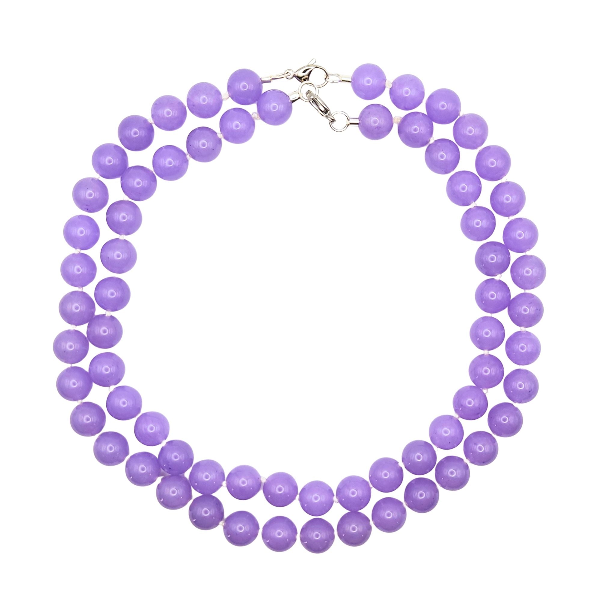 Luna Lavender short - necklace