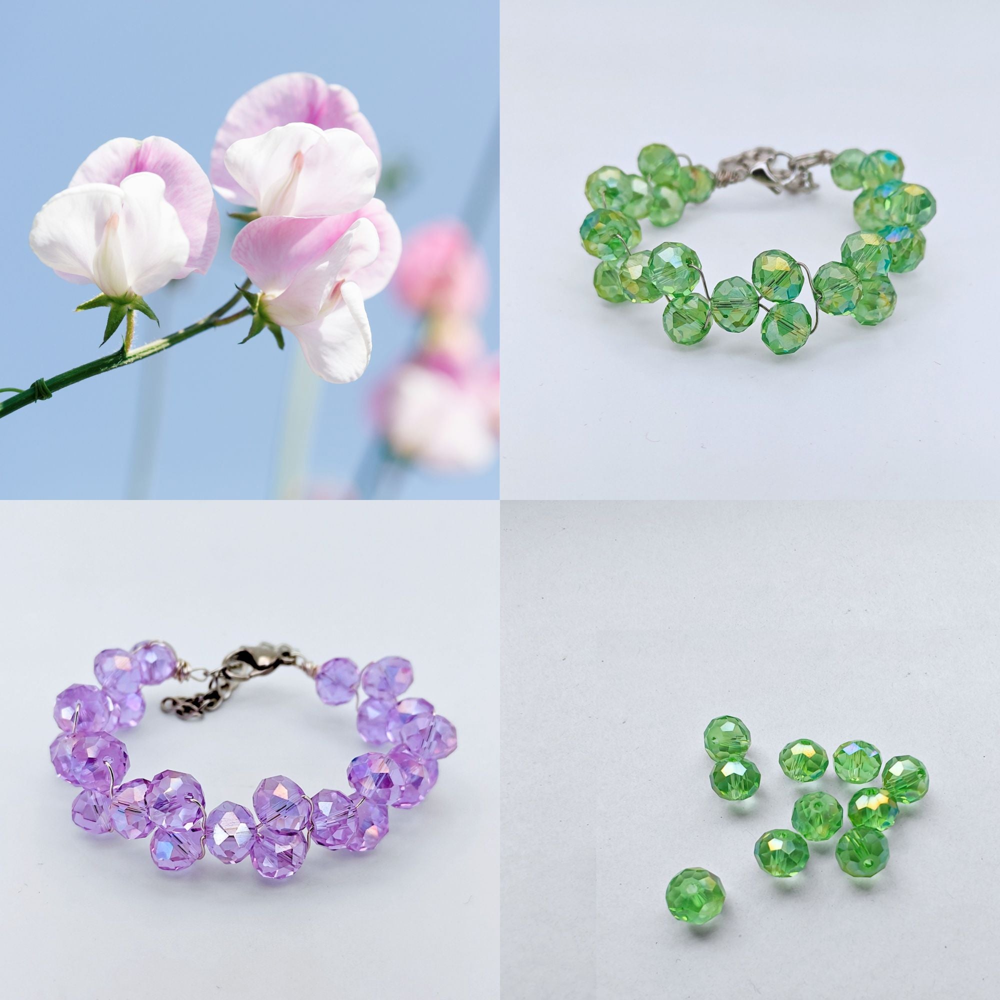 Sweet Peas - bracelet