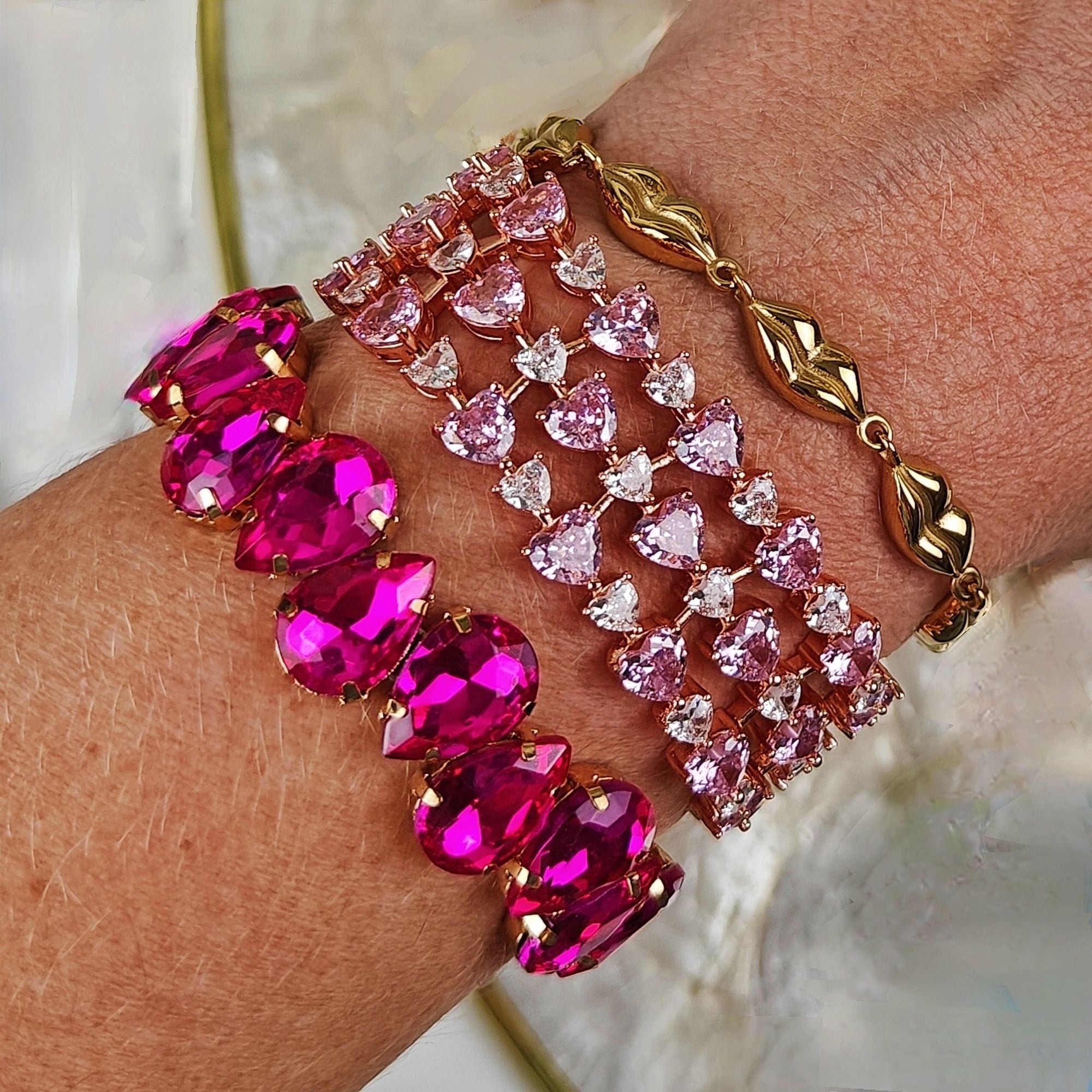 Fortuna PINK - bracelet