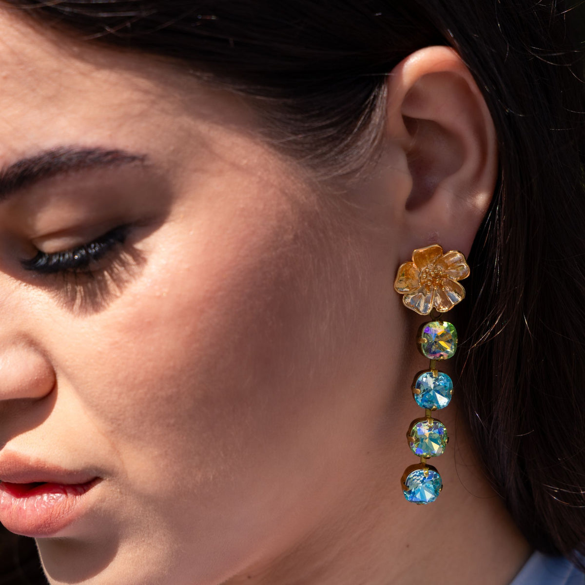 Chiara jewelry set - bracelet and earrings