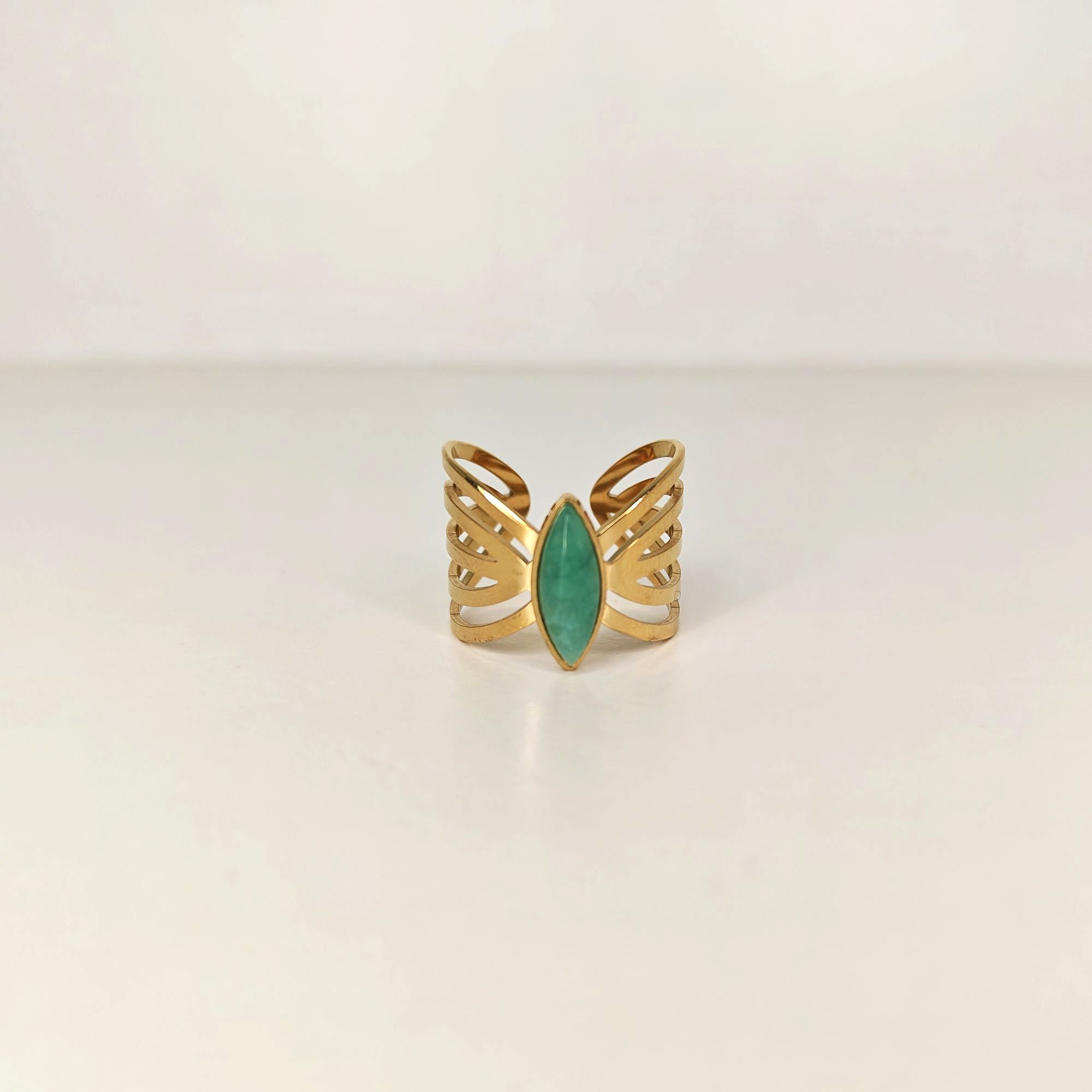 Butterfly GREEN - ring