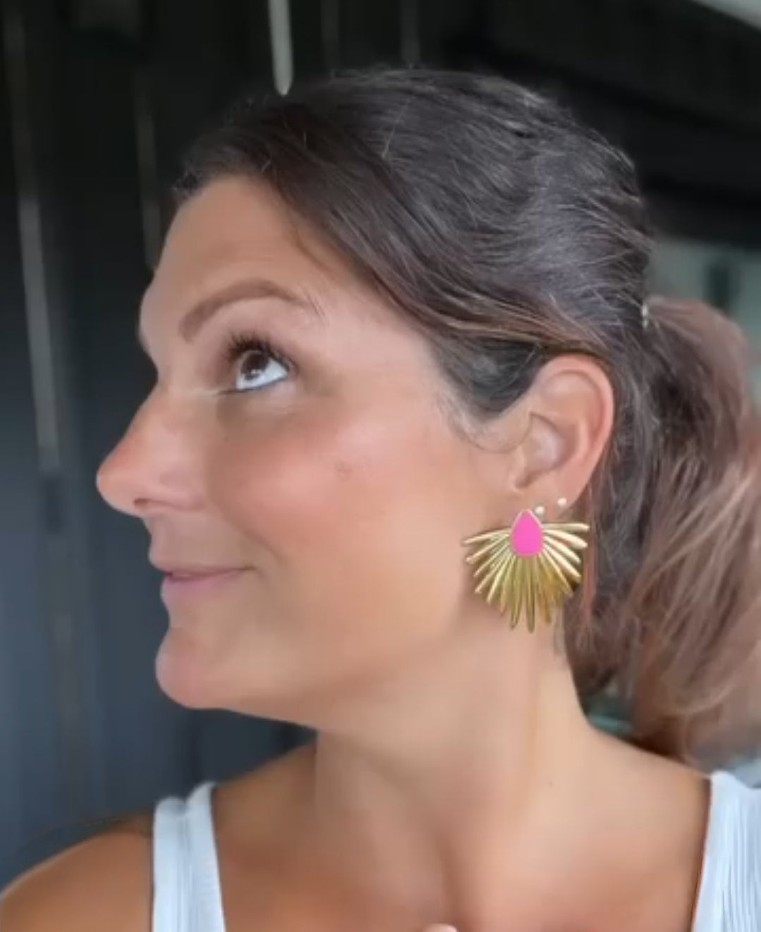 How you style big art deco inspired earrings